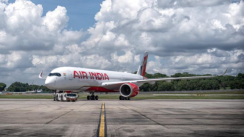 Air India aircraft on tarmac