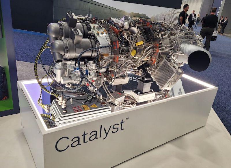 catalyst engine on display at nbaa 2024