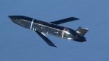 Lockheed Martin AGM-158 Long-Range Anti-Ship Missile in flight