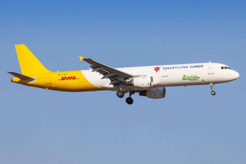 SmartLynx A321 cargo