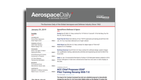 Aerospace Daily & Defense Report